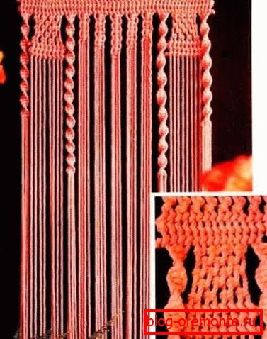 Knitted curtains