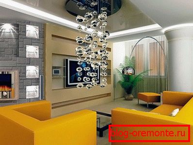 Choosing a chandelier depending on the style