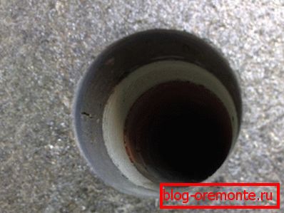 Drilled hole Drilled hole