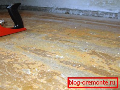 Floor leveling