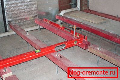 Level the floor