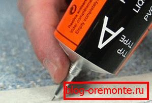 Sealing of joints with cold soldering Sealing of joints with cold soldering