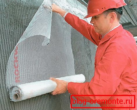 Fix the reinforcing mesh