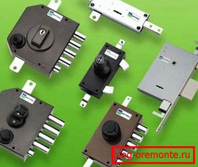 Mortise metal door locks Insert locks in the metal door