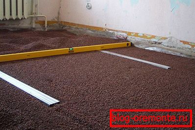 Backfilling dry material