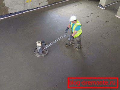Grout the floor surface after applying a dry reinforcing compound. Grout the floor surface after applying a dry reinforcing compound.