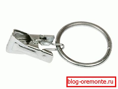 Clip for curtains