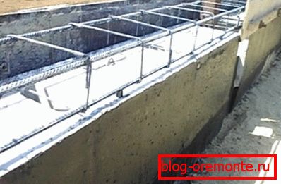 Reinforced concrete beam 6 m: reinforced frame Reinforced concrete beam 6 m: reinforced frame