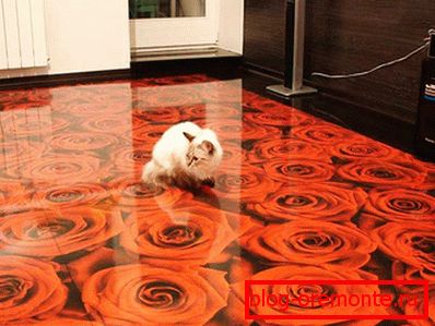 Bulk floor в виде роз