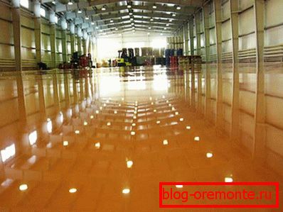 Self-leveling floors in stock