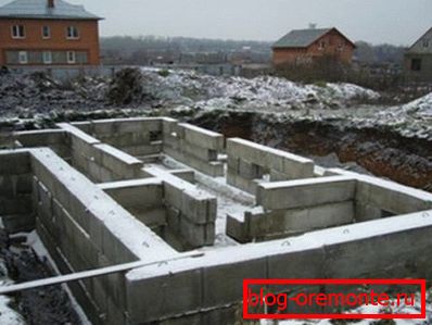 Winter construction Winter construction