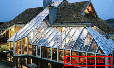 Winter garden on the second floor